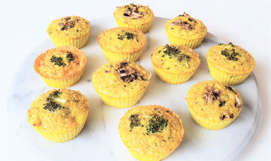 Power of Two Eggy Quinoa Cups - Healthy Snacks NZ