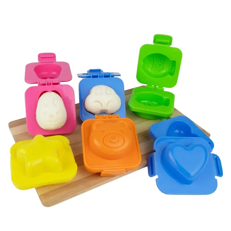 (6pc) Egg Molds/Rice Shapes - Healthy Snacks NZ
