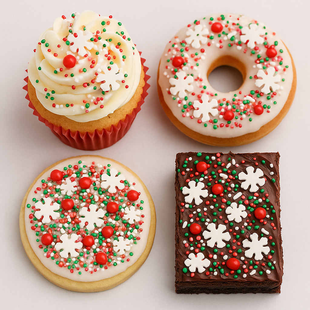 GoBake, Christmas Sprinkles, Oh Snow You Didn't, 200g