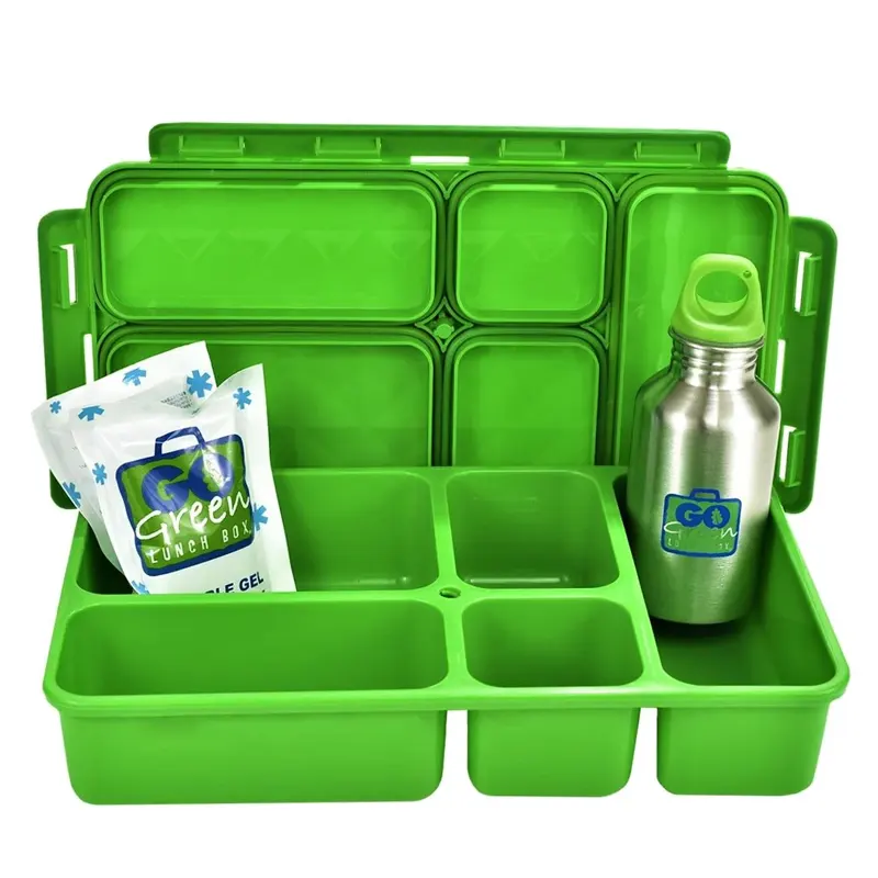 Go Green Food Box, LARGE Lunchbox - Healthy Snacks NZ