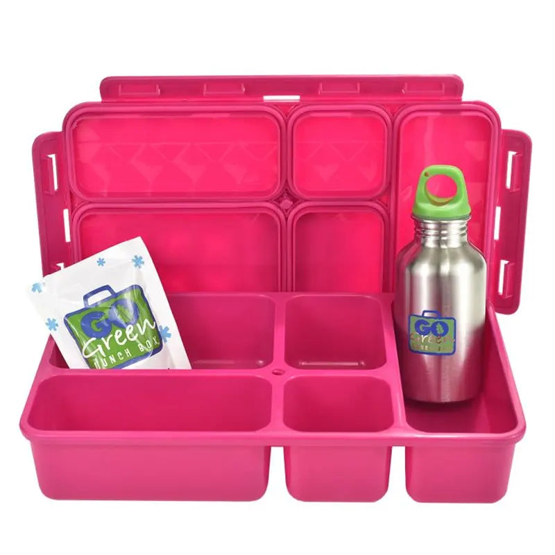 Go Green Lunchbox Set, Black Stallion - Healthy Snacks NZ