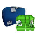 Load image into Gallery viewer, Go Green Lunchbox Set, Blue Bomber - Healthy Snacks NZ
