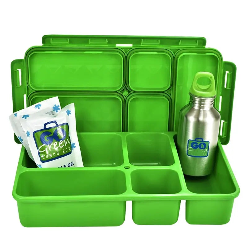 Go Green Lunchbox Set, Blue Bomber - Healthy Snacks NZ