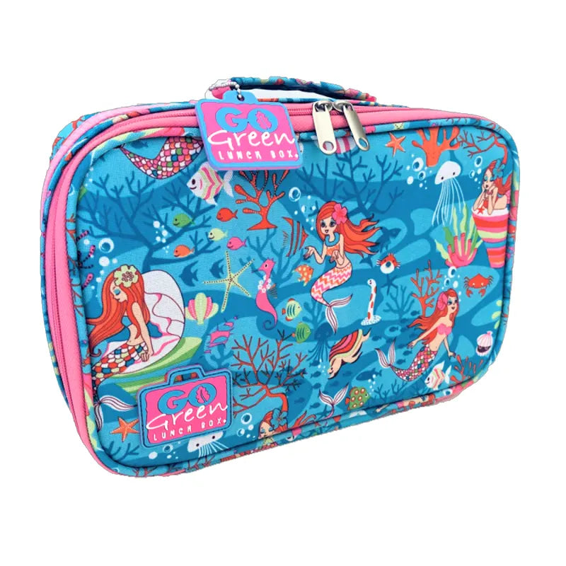 Go Green Lunchbox Set, Mermaid Paradise - Healthy Snacks NZ