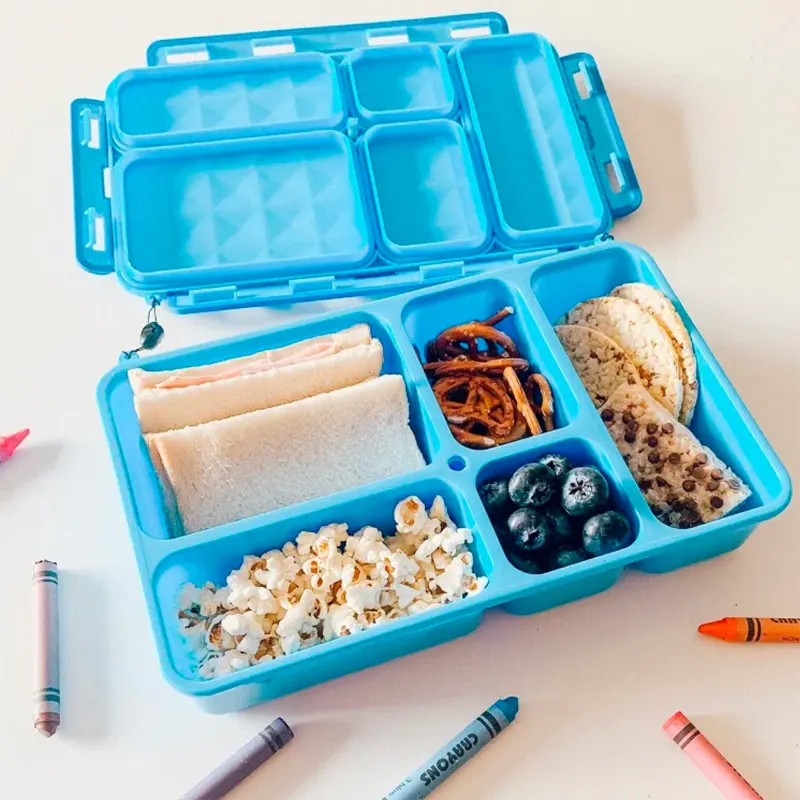 Go Green Lunchbox Set, Blue Bomber - Healthy Snacks NZ