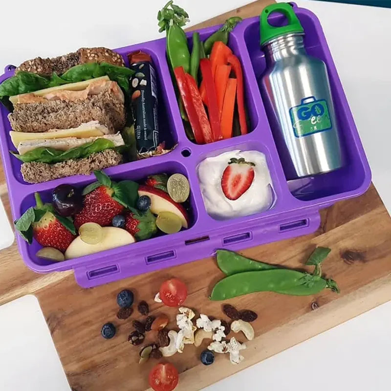Go Green Lunchbox Set, Pretty n Pink - Healthy Snacks NZ