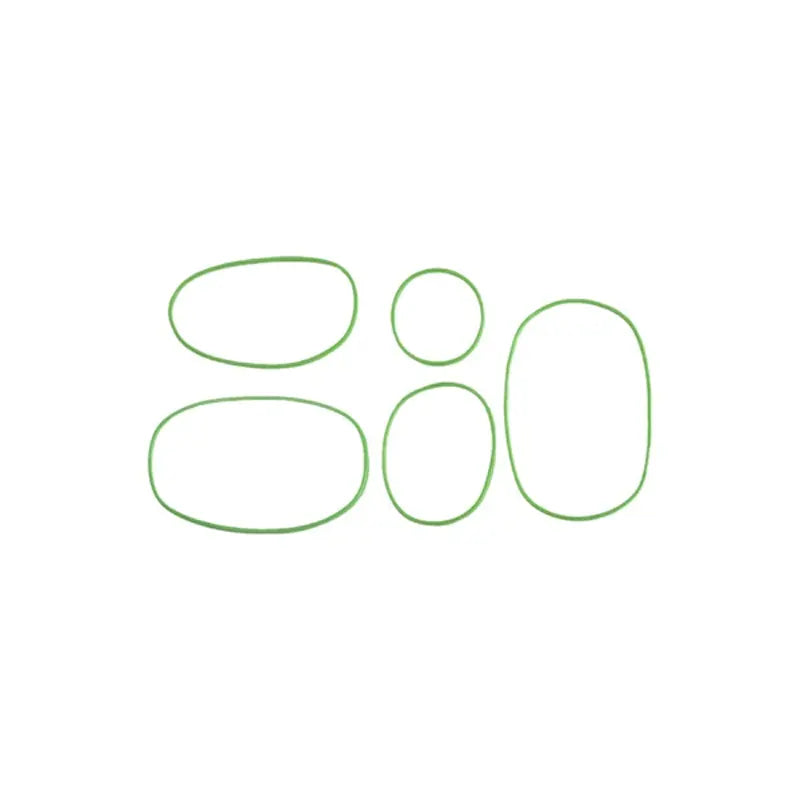 Go Green Replacement Silicone Bands, Assorted Sizes/Colours - Healthy Snacks NZ