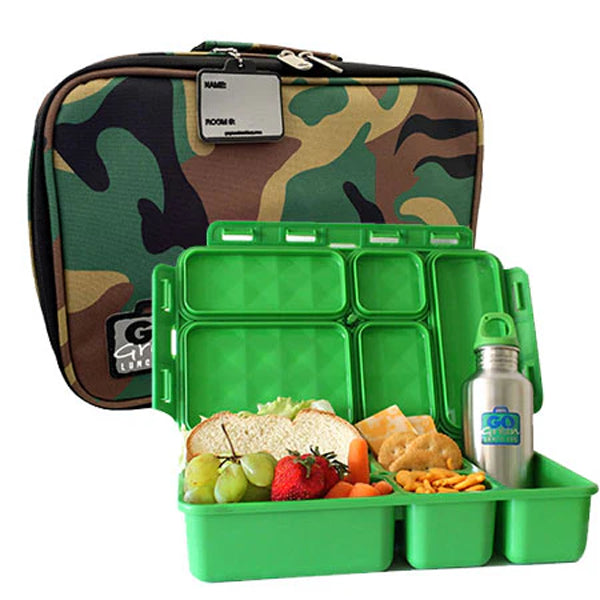 Go Green Lunchbox Set, Blue Bomber - Healthy Snacks NZ
