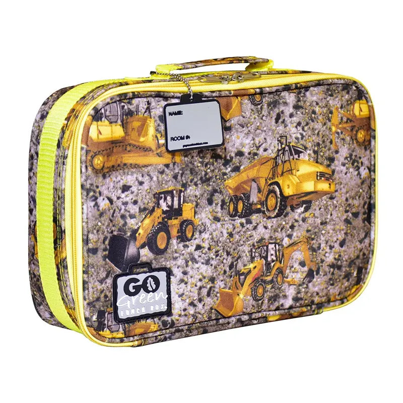 Go Green Lunchbox Set, Under Construction - Healthy Snacks NZ