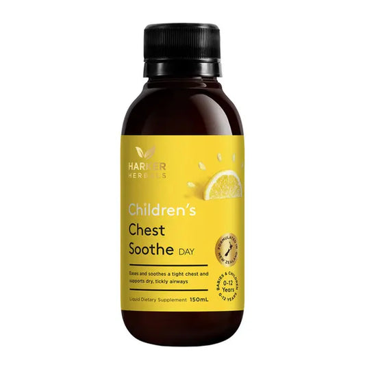 Harker Herbals Children's Chest Soothe DAY, 150ml - Healthy Snacks NZ