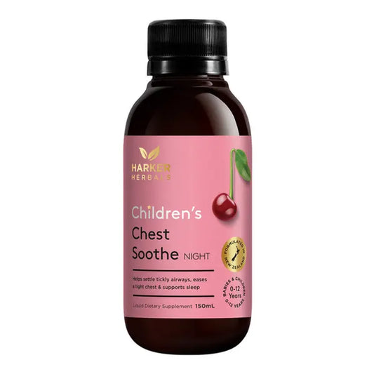 Harker Herbals Children's Chest Soothe NIGHT, 150ml - Healthy Snacks NZ