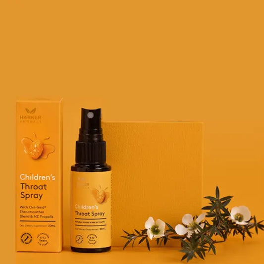 Harker Herbals Children's Throat Spray, 30ml - Healthy Snacks NZ