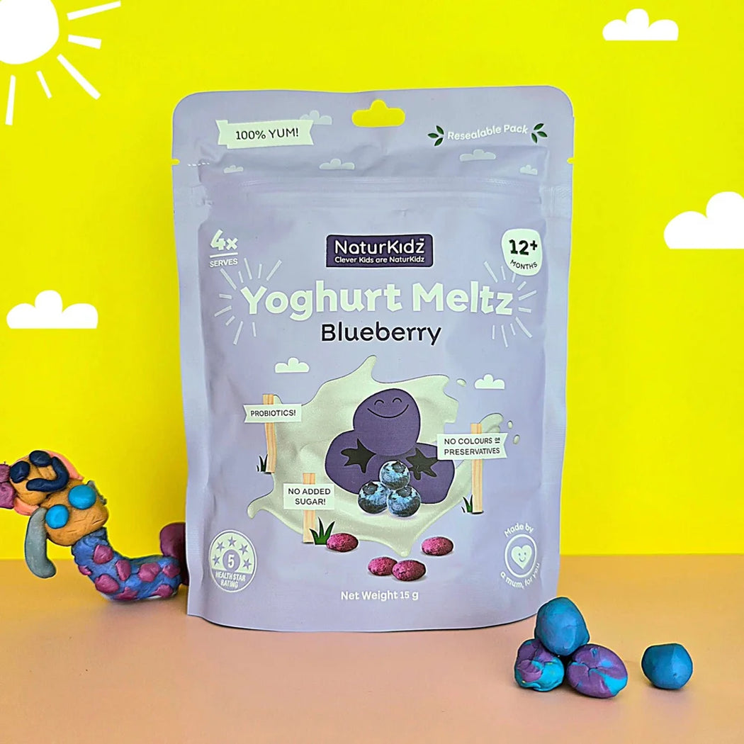 NaturKidz, Freeze-Dried Probiotics Yoghurt Meltz