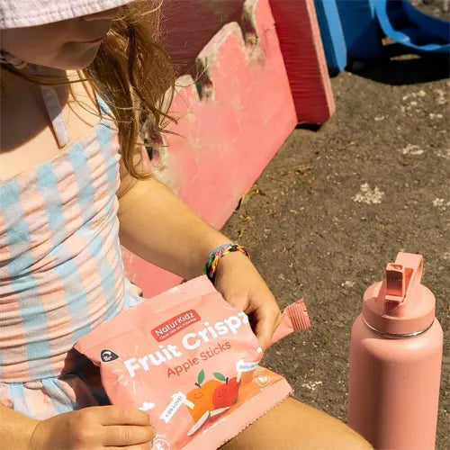 NaturKidz, Fruit Crisps, Apple Sticks (GF/DF), 10g - Healthy Snacks NZ