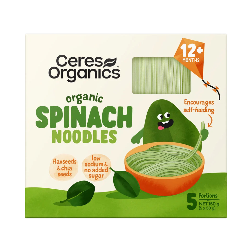 Ceres Organics, Organic Baby Vegetable Noodles, 150g - Healthy Snacks NZ