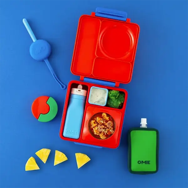 OmieBox Cutlery Pod Set, Assorted Colours - Healthy Snacks NZ