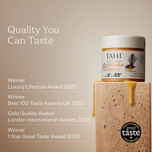 Tahi Raw New Zealand Honey, 250g - Healthy Snacks NZ