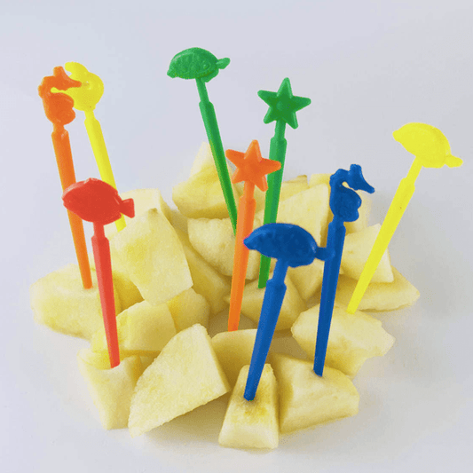 (6pc) Mini Food Skewers, Sea Life
