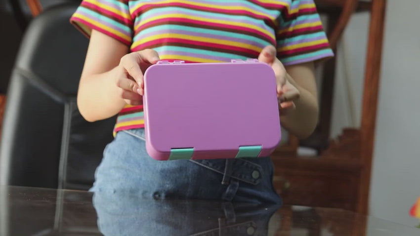 Everyday Leakproof Convertible Kids Bento 6 Lunchbox – Blue - Healthy Snacks NZ - Buy Online