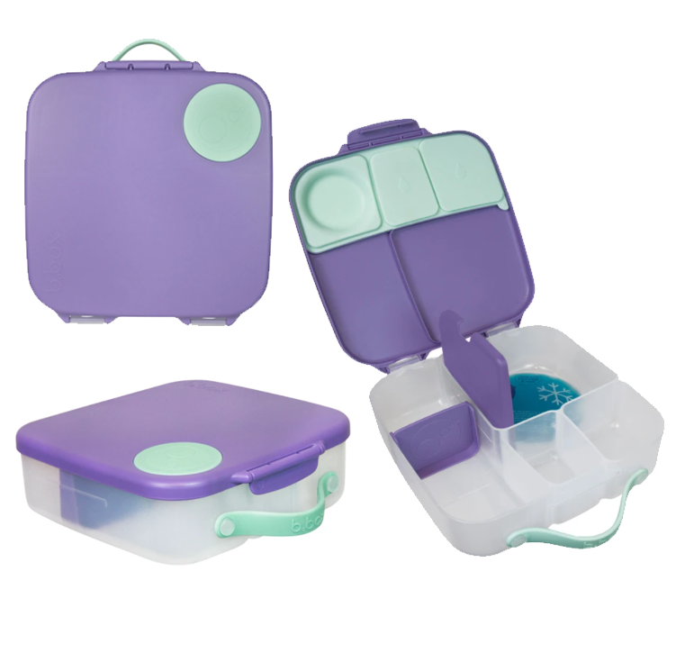 Bbox Whole Foods Bento Lunchbox Lilac Pop - Healthy Snacks NZ