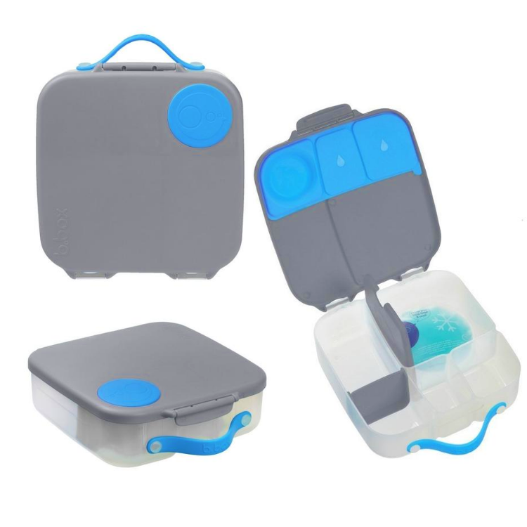 Bbox Whole Foods Bento Lunchbox, Blue Slate - Healthy Snacks NZ