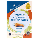 Load image into Gallery viewer, Organic Coconut Wafer Rolls, Original - Healthy Snacks NZ
