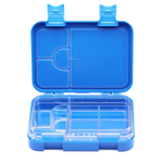 Load image into Gallery viewer, Everyday Leakproof Convertible Kids Bento 6 Lunchbox – Blue - Healthy Snacks NZ - Buy Online NZ
