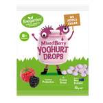 Load image into Gallery viewer, Kiwigarden, No Added Sugar Yoghurt Drops (GF), Mixed Berry, 10g - Healthy Snacks NZ
