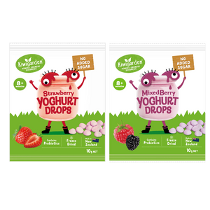 Kiwigarden, No Added Sugar Yoghurt Drops (GF), 10g - Healthy Snacks NZ