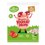 Load image into Gallery viewer, Kiwigarden, No Added Sugar Yoghurt Drops (GF), Strawberry, 10g - Healthy Snacks NZ
