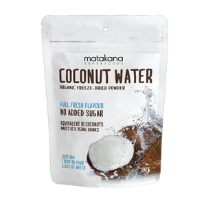 Organic Coconut Water Powder (GF/DF/V), 100g - Healthy Snacks NZ