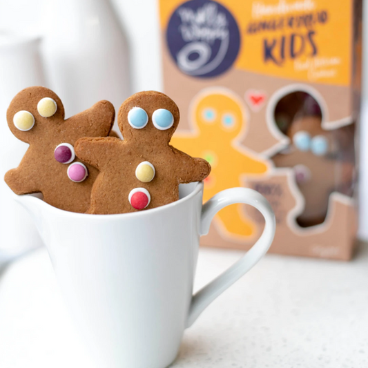 Molly Woppy, Artisan Gingerbread Kids, 125g - Healthy Snacks NZ