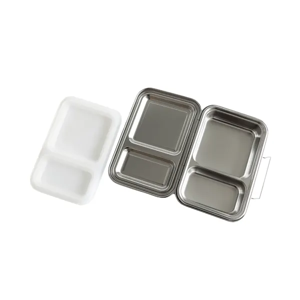 Nestling Duo Stainless Steel Bento Box - Healthy Snacks NZ