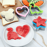 Load image into Gallery viewer, (1pc) Stainless Steel Sandwich Cutter, Assorted - Healthy Snacks NZ
