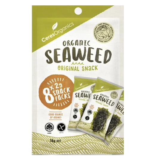 Ceres Organic Seaweed Snack, Multi-pack - Healthy Snacks NZ