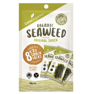 Ceres Organic Seaweed Snack, Multi-pack - Healthy Snacks NZ
