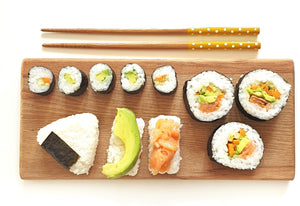 How to roll perfect sushi without a mat. Every single time.