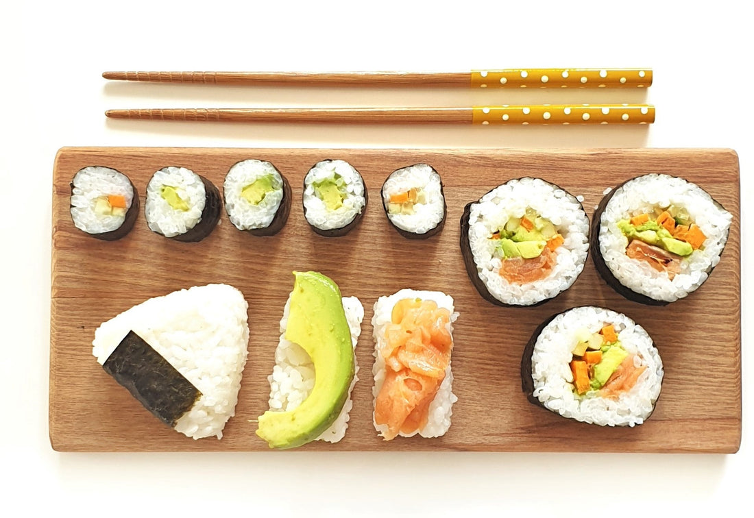 How to roll perfect sushi without a mat - Healthy Snacks NZ