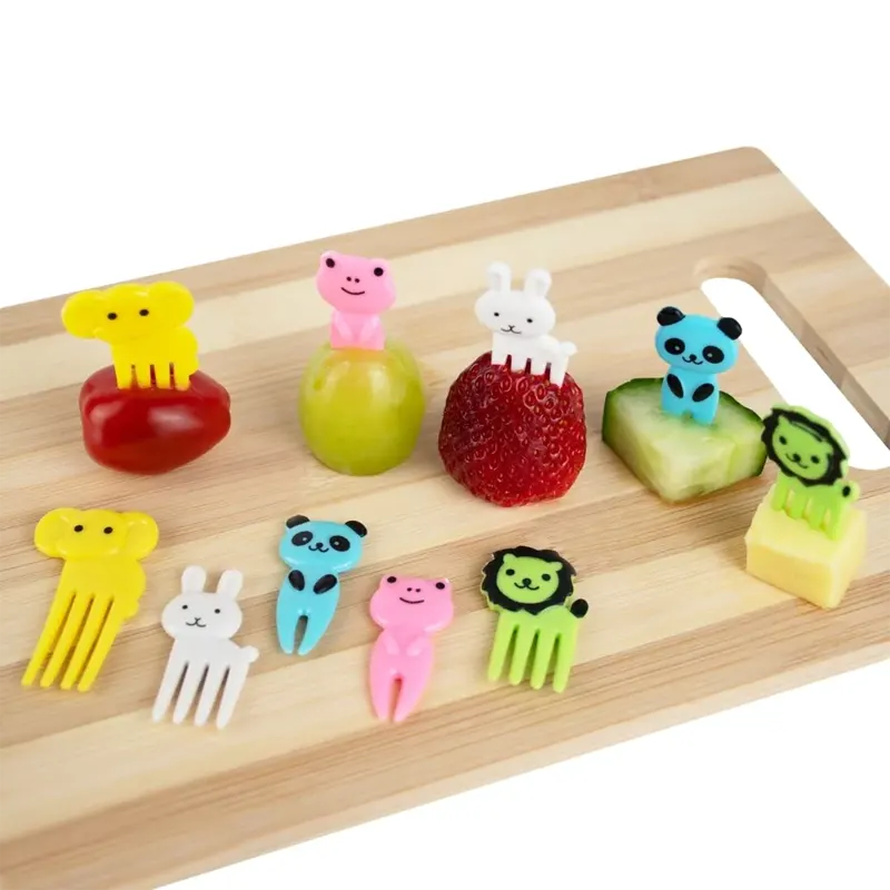 (10pc) Bento Food Picks, Elephant - Healthy Snacks NZ