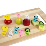 Load image into Gallery viewer, (10pc) Bento Food Picks, Elephant - Healthy Snacks NZ
