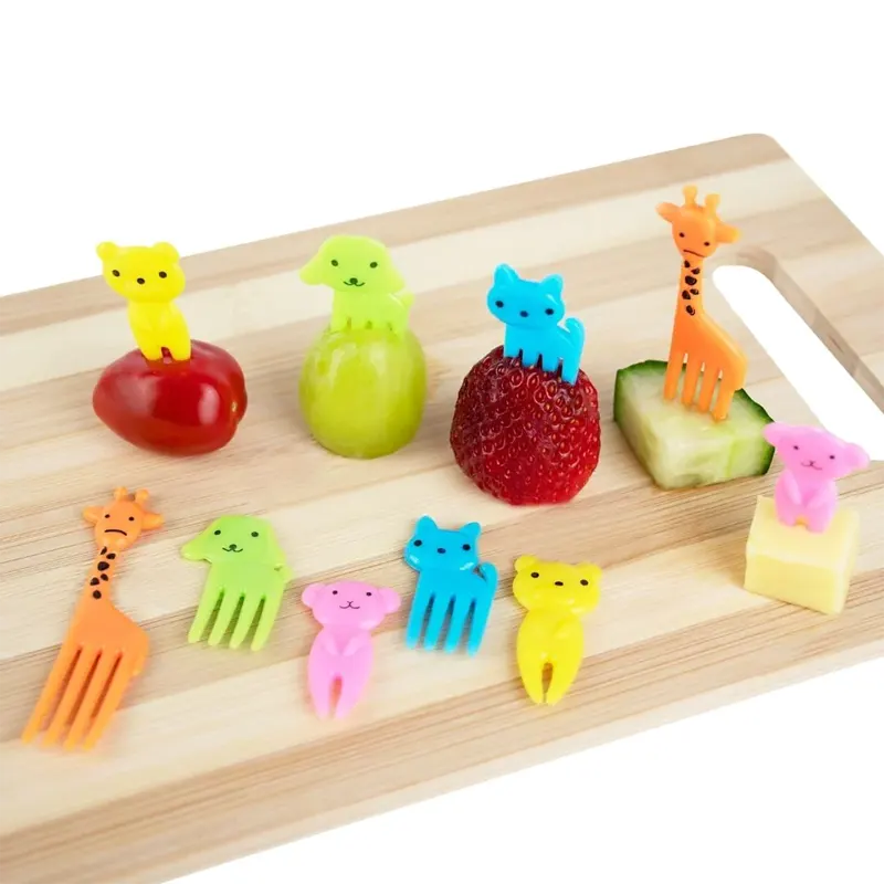 (10pc) Food Picks, Giraffe - Healthy Snacks NZ