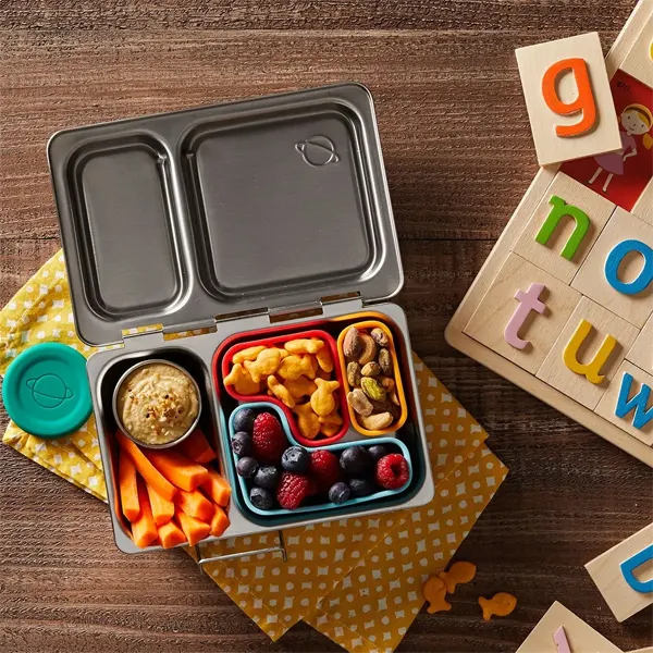 (3pc) PlanetBox Silicone Puzzle Pods, Launch/Shuttle - Healthy Snacks NZ
