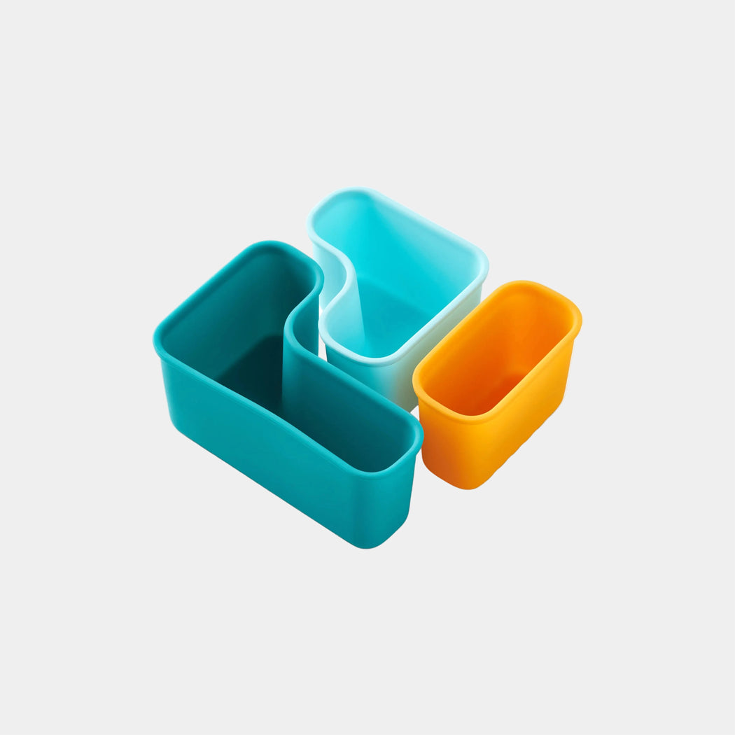 (3pc) PlanetBox Puzzle Pods Cups, LAUNCH