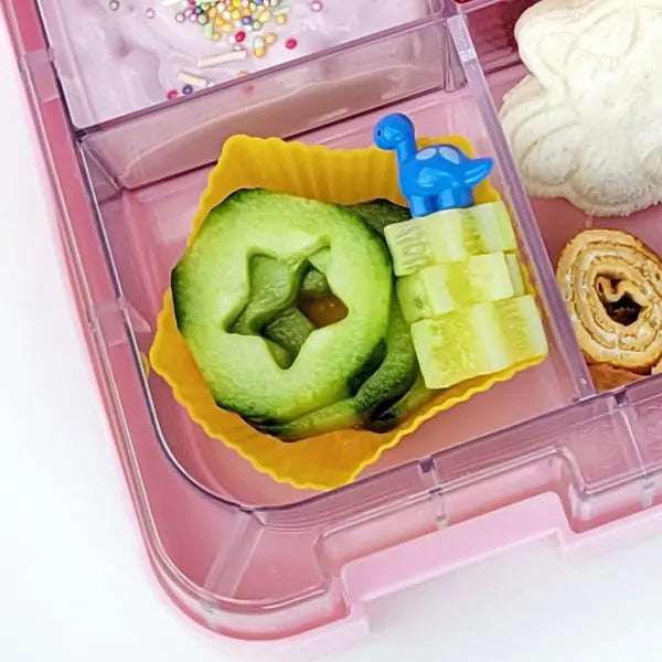 (6pc) 3D Food Picks, Dinosaurs - Healthy Snacks NZ