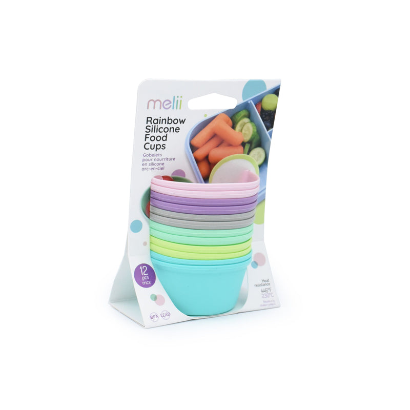 (6pc) Melii Silicone Food Cups - Healthy Snacks NZ