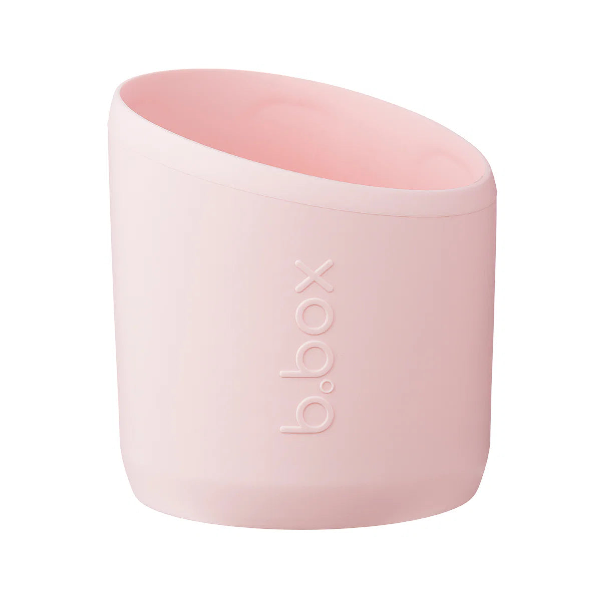 Pink container with 'b.box' branding on a white background