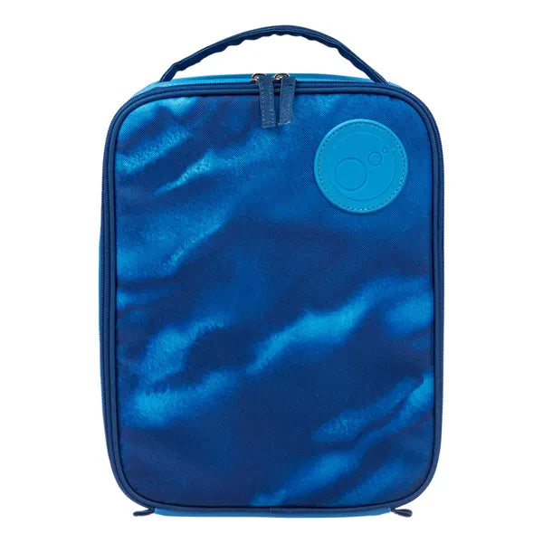 B.Box FLEXI Insulated Lunch Bag, Deep Blue/Morning Sky - Healthy Snacks NZ
