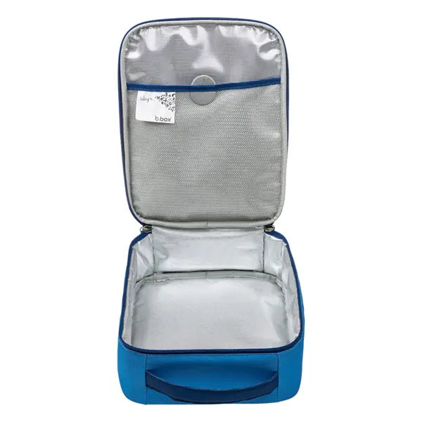 B.Box FLEXI Insulated Lunch Bag, Deep Blue/Morning Sky - Healthy Snacks NZ