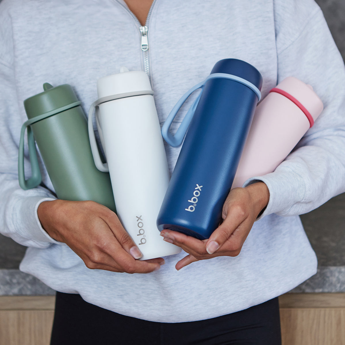 B.Box Insulated Flip-Top Bottle, 690ml - Healthy Snacks NZ
