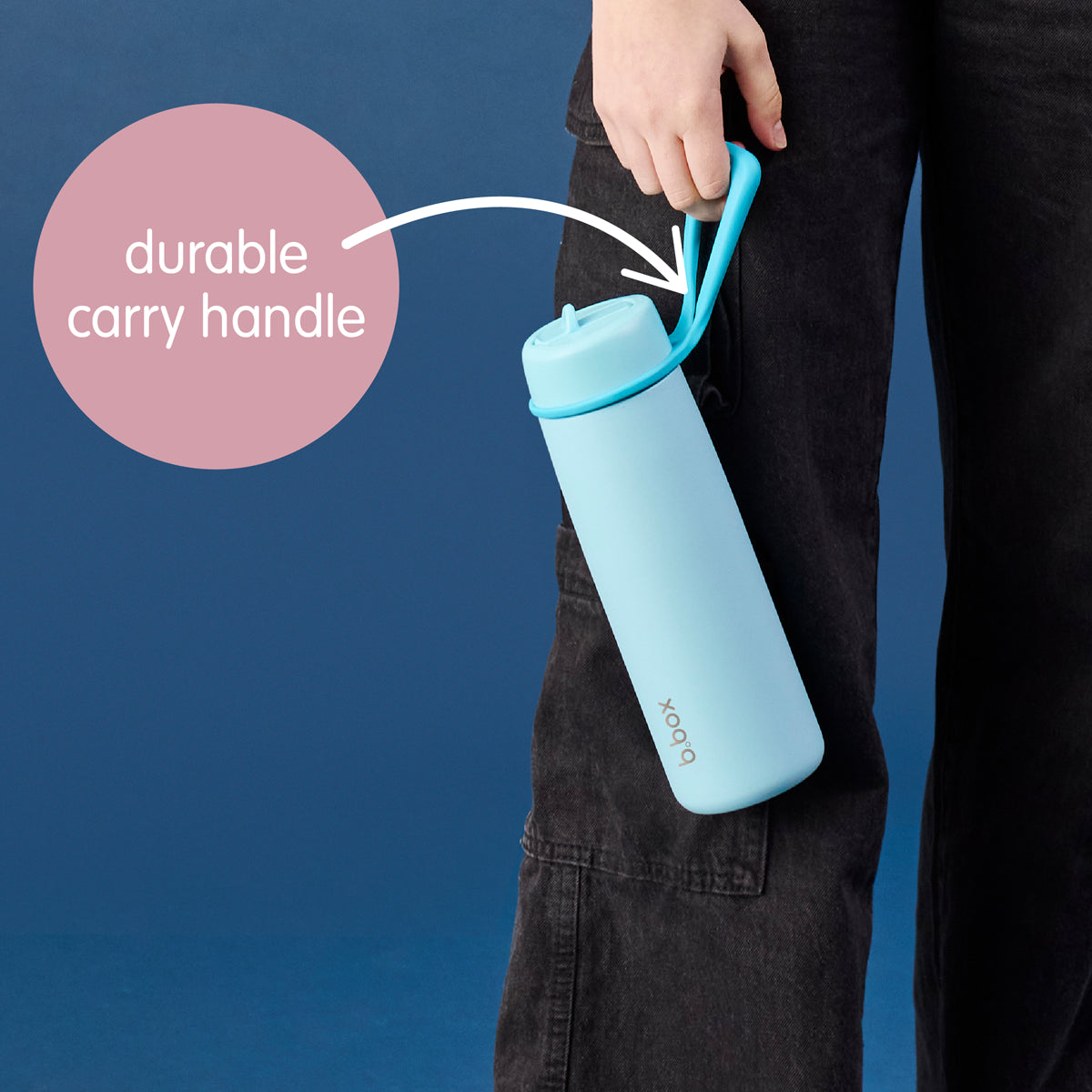B.Box Insulated Flip-Top Bottle, 690ml - Healthy Snacks NZ